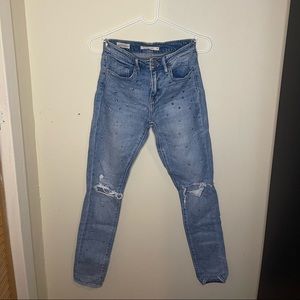 Levi’s Bedazzled Jeans.